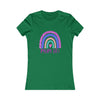 CHILL STITCH – Women’s Bella Canvas – Mom T-shirt –Mom Life Rainbow