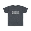 CHILL STITCH – Sporting Name Athlete Silhouettes - Unisex Soft Style T-Shirt – Cheer Cheerleading