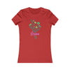 CHILL STITCH – Women’s Bella Canvas – Mama T-shirt – Mama Wildflower Bouquet