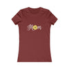 CHILL STITCH – Women’s Bella Canvas – Mom T-shirt – Mom Sunflower