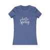 CHILL STITCH – Women’s Bella Canvas -T-shirt – Hello Spring Tee