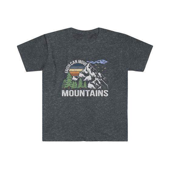 CHILL STITCH – Outdoor Camping Life - Unisex Softstyle T-Shirt – Faith Moving Mountains