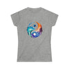 Yin Yang Symbol  V3  T-Shirt | Women's Soft style Tee