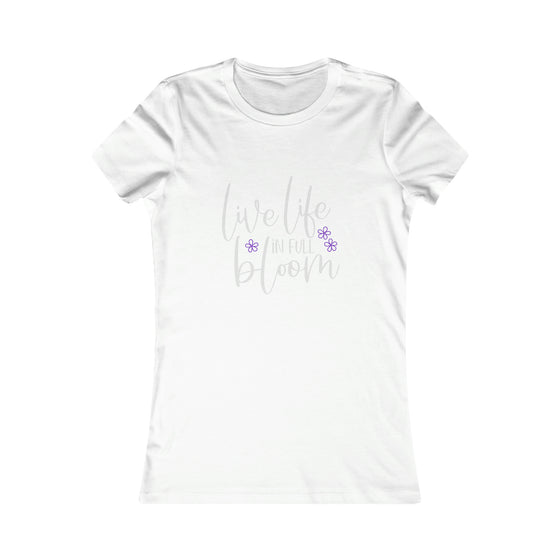 CHILL STITCH – Women’s Bella Canvas -T-shirt –  Life In Bloom