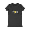 CHILL STITCH – Women’s Bella Canvas – Mom T-shirt – Mom Sunflower