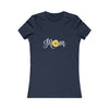 CHILL STITCH – Women’s Bella Canvas – Mom T-shirt – Mom Sunflower