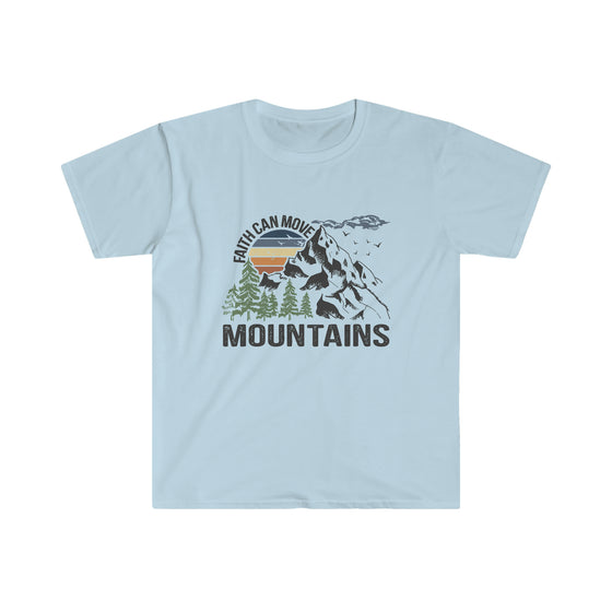 CHILL STITCH – Outdoor Camping Life - Unisex Softstyle T-Shirt – Faith Moving Mountains