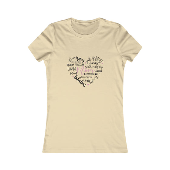 CHILL STITCH – Women’s Bella Canvas – Mom T-shirt –Moms Heart Joy Words