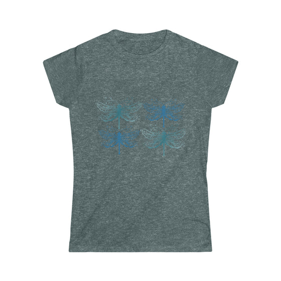 Boho Bohemian Women’s Soft style Tee  T-shirt |  Delicate Dragonfly | Embrace Your Vibe