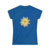 CHILL STITCH | Women's Soft style Tee  Sun's Face Warmth T-shirt