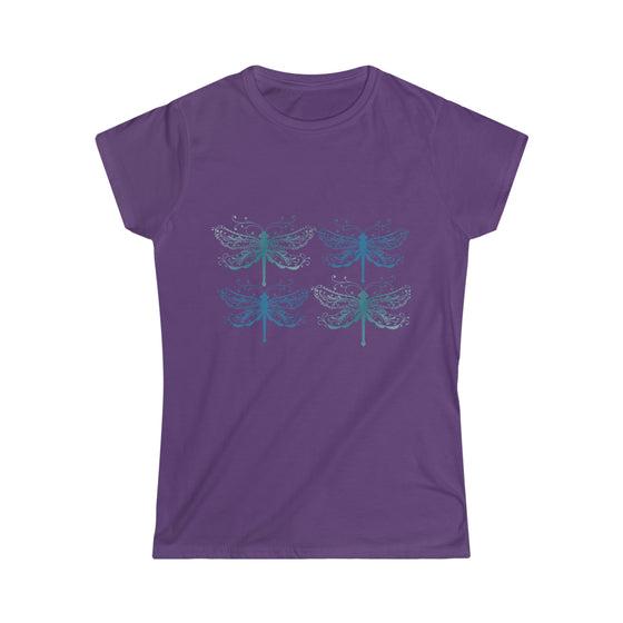 Boho Bohemian Women’s Soft style Tee  T-shirt |  Delicate Dragonfly | Embrace Your Vibe