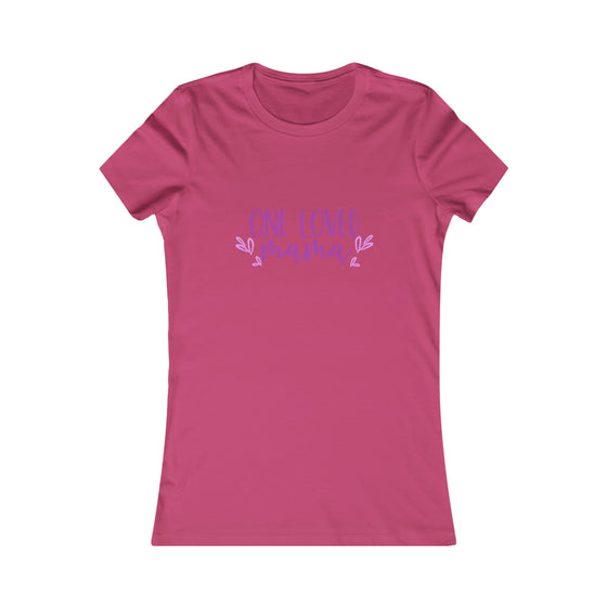 CHILL STITCH – Women’s Bella Canvas – Mom T-shirt – One Loved Mama