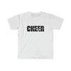 CHILL STITCH – Sporting Name Athlete Silhouettes - Unisex Soft Style T-Shirt – Cheer Cheerleading