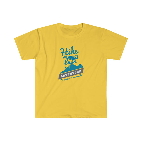 CHILL STITCH – Outdoor Camping Life - Unisex Softstyle T-Shirt – Hike More Worry Less