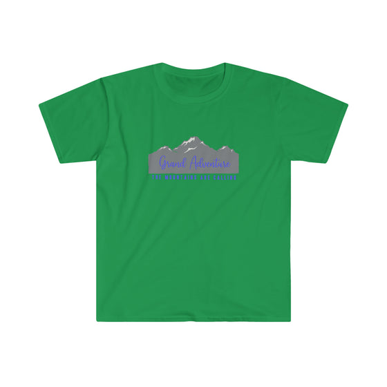 CHILL STITCH – Outdoor Camping Life - Unisex Softstyle T-Shirt – Grand Adventure Mountains