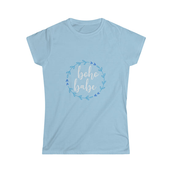 Boho Bohemian Women’s Softstyle Tee T-shirt | Boho Babe | Embrace Your Vibe