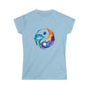 Yin Yang Symbol  V3  T-Shirt | Women's Soft style Tee