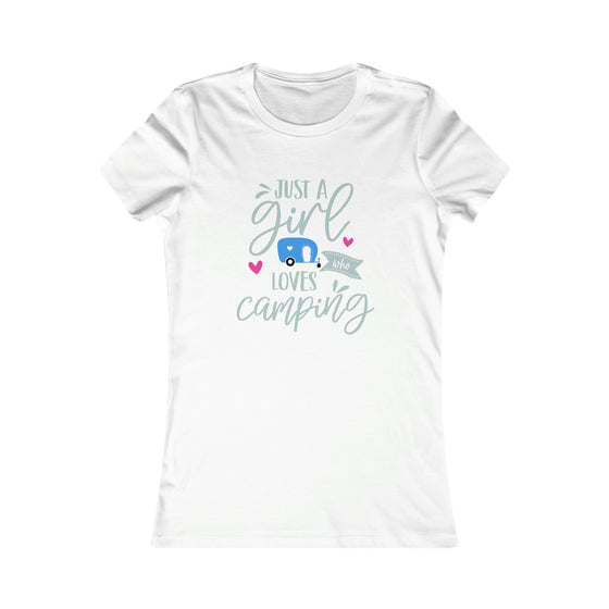 CHILL STITCH – Women’s Bella Canvas -T-shirt – Girl Loves Camping