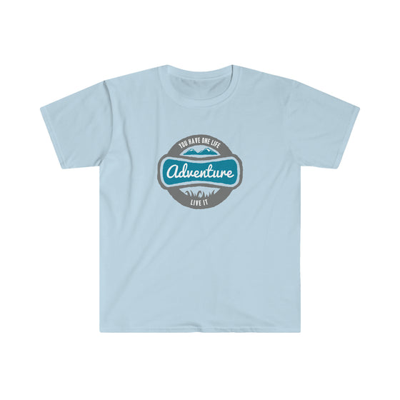 CHILL STITCH – Outdoor Camping Life - Unisex Softstyle T-Shirt – Adventure One Life Live It