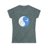 CHILL STITCH | Women's Soft style Tee | Sun Moon Ying Yang T-shirt