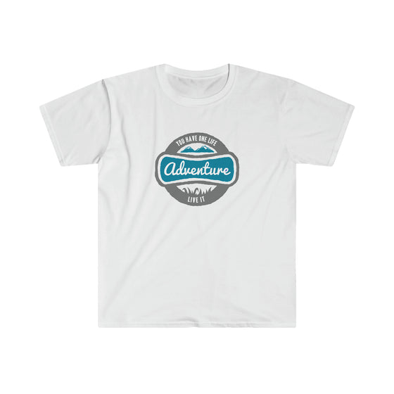 CHILL STITCH – Outdoor Camping Life - Unisex Softstyle T-Shirt – Adventure One Life Live It