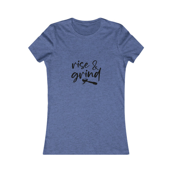 Coffee Lovers Short Sleeve Tee | Rise & Grind | T-shirt
