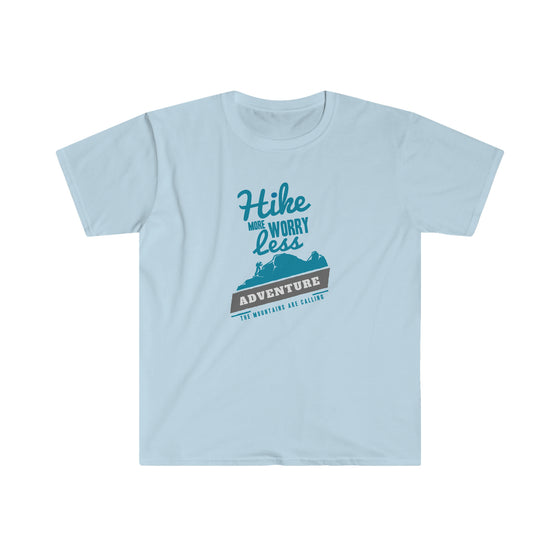 CHILL STITCH – Outdoor Camping Life - Unisex Softstyle T-Shirt – Hike More Worry Less