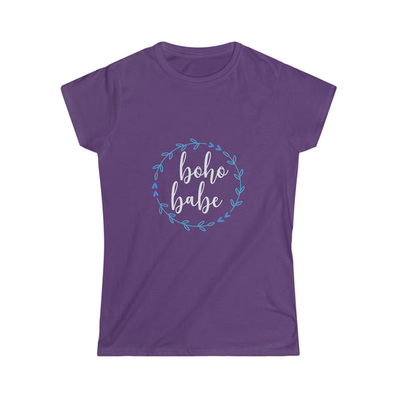 Boho Bohemian Women’s Softstyle Tee T-shirt | Boho Babe | Embrace Your Vibe