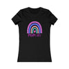 CHILL STITCH – Women’s Bella Canvas – Mom T-shirt –Mom Life Rainbow