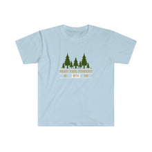  CHILL STITCH – Outdoor Life - Unisex Softstyle T-Shirt – May The Forest Be With You