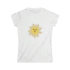 CHILL STITCH | Women's Soft style Tee  Sun's Face Warmth T-shirt