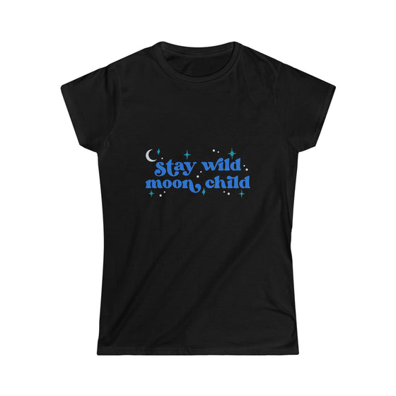 Boho Bohemian Women’s Soft style Tee T-shirt | Moon Child Wild Hippie | Embrace Your Vibe